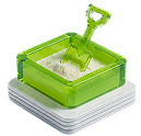 Illustrazione 3D del Sandbox