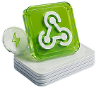 Illustrazione 3D dei webhook